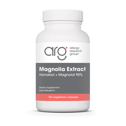 Allergy Research Group Magnolia Extract Honokiol + Magnolol - front of bottle