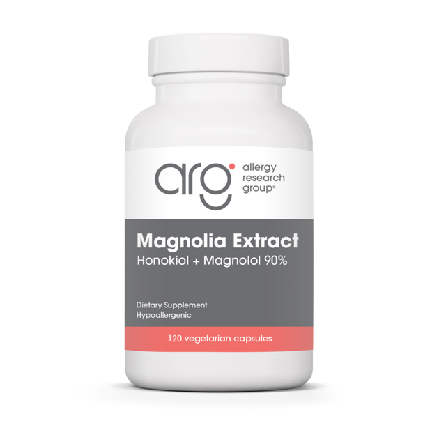 Allergy Research Group Magnolia Extract Honokiol + Magnolol - front of bottle