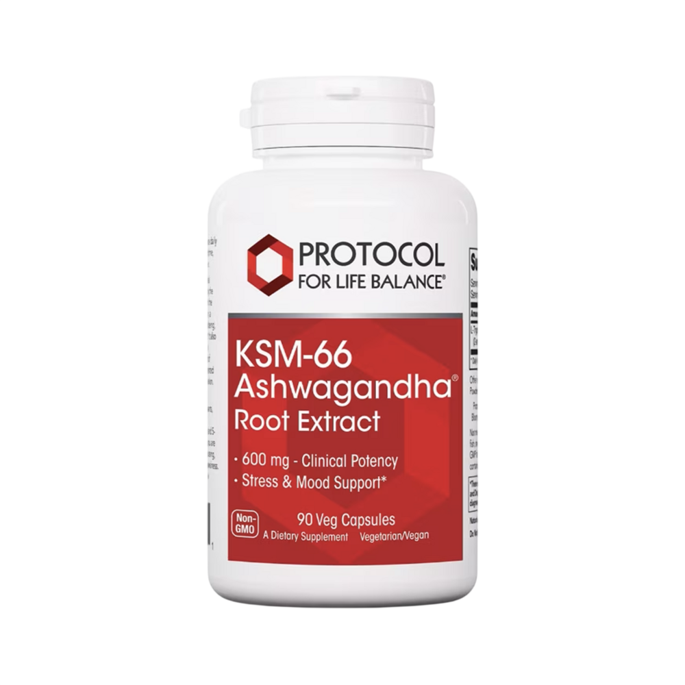 Protocol, KSM-66 Ashwagandha®, Stress and Sleep Support, 90 Capsules , Brand_Protocol for Life Balance capsules Form_Capsules Requires Consultation Size_90 Capsules