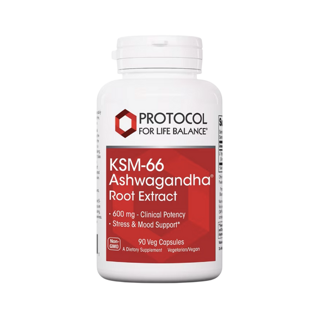 Protocol, KSM-66 Ashwagandha®, Stress and Sleep Support, 90 Capsules , Brand_Protocol for Life Balance capsules Form_Capsules Requires Consultation Size_90 Capsules