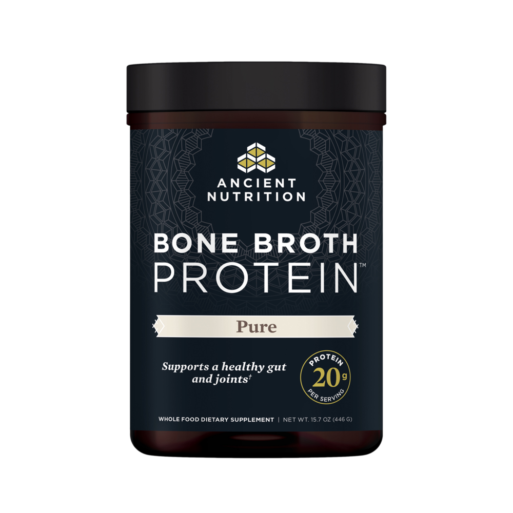 Ancient Nutrition Bone Broth Protein - Pure - front
