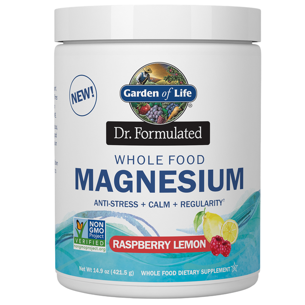 Dr. Formulated Whole Food Magnesium Raspberry-Lemon, 421.5 g