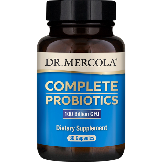 Complete Probiotics 100 Bill CFU, 30 Capsules