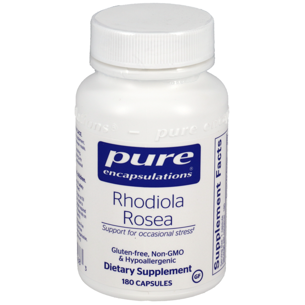 Rhodiola Rosea, 180 Capsules , Brand_Pure Encapsulations caps Emersons Form_Capsules Requires Consultation Size_180 Capsules