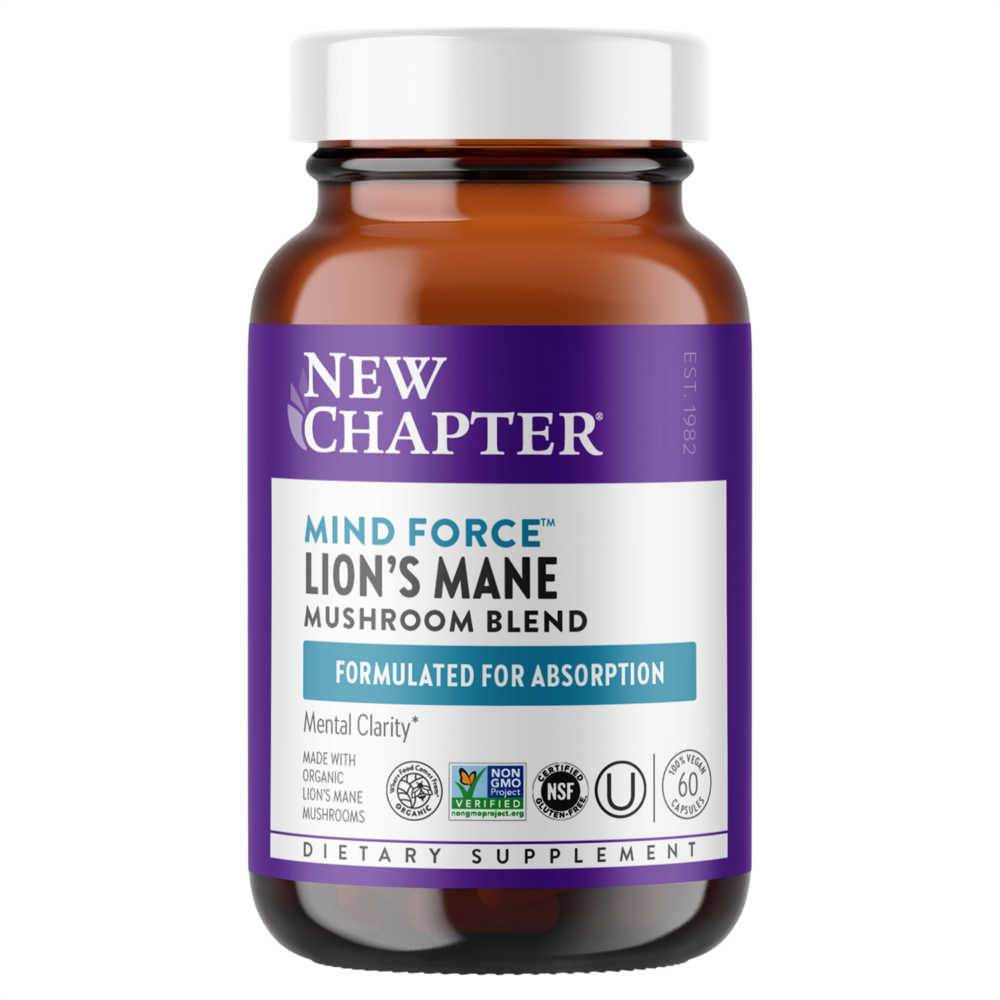 Mind Force™ Lion's Mane, 60 capsules