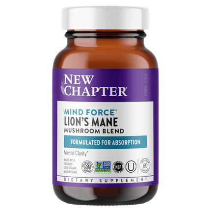 Mind Force™ Lion's Mane, 60 capsules