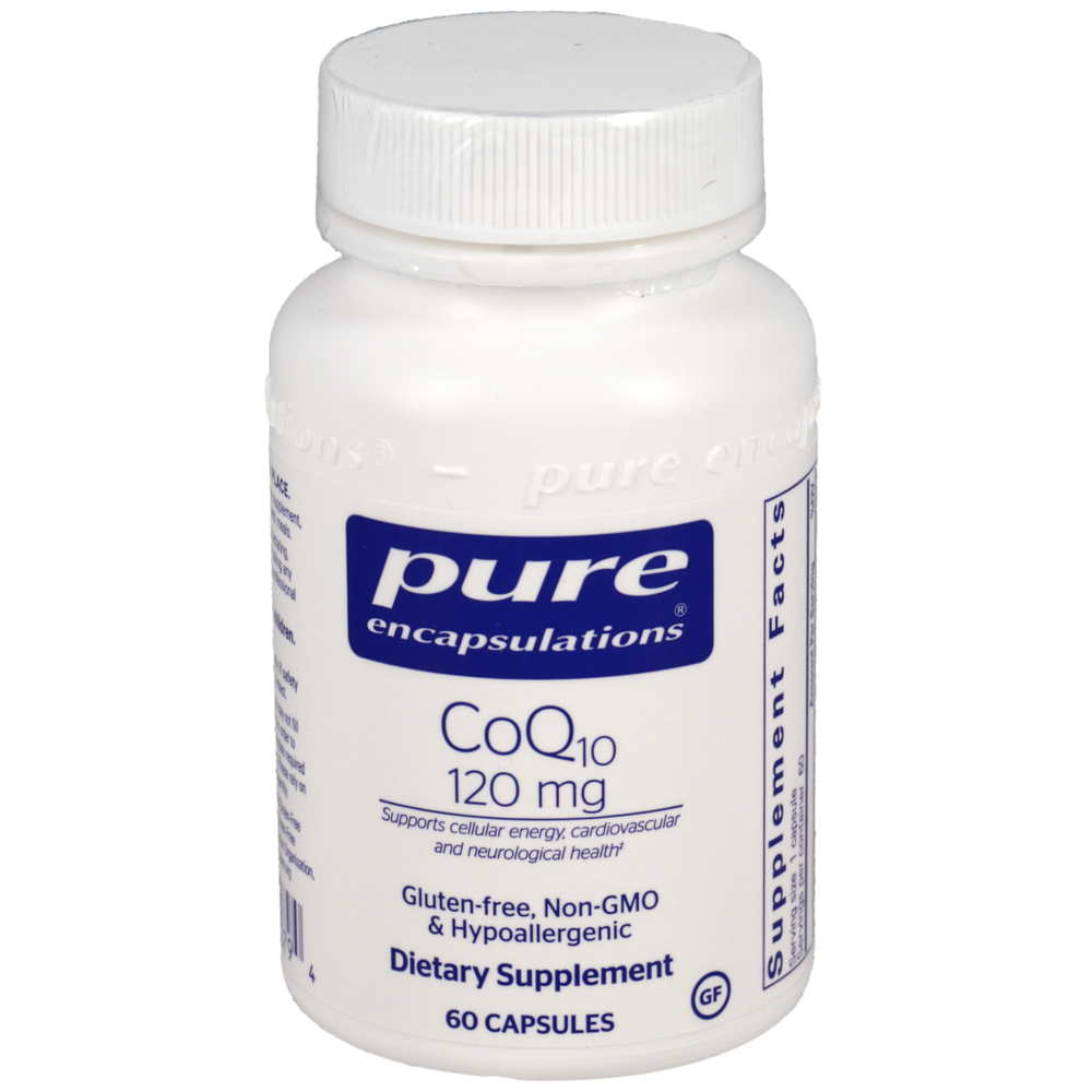 CoQ10 120mg, 60 Capsules , Brand_Pure Encapsulations Form_Capsules Requires Consultation Size_60 Capsules