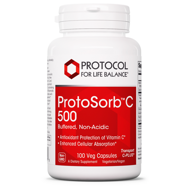 ProtoSorb C 500, 100 Capsules , Brand_Protocol for Life Balance capsules Form_Capsules Requires Consultation Size_100 Capsules