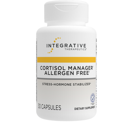 Cortisol Manager® Allergen Free, 30 Capsules