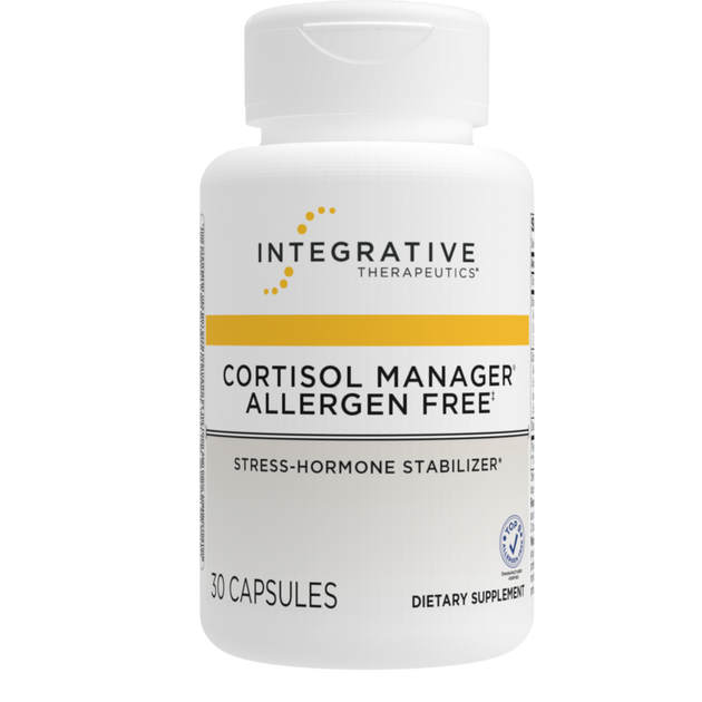 Cortisol Manager® Allergen Free, 30 Capsules