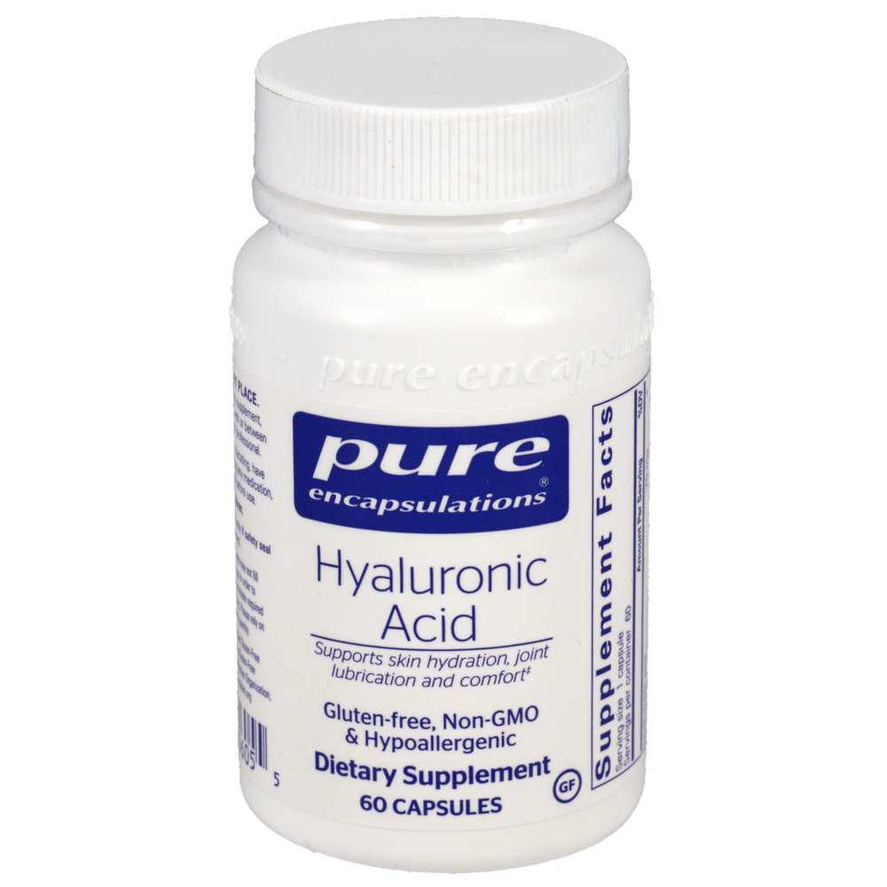 Hyaluronic Acid 70 mg, 60 Capsules , Brand_Pure Encapsulations caps Emersons