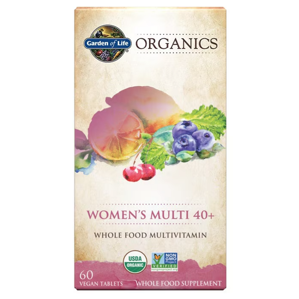 mykind Organics Women’s Multi 40+, 60 Vegan Tablets