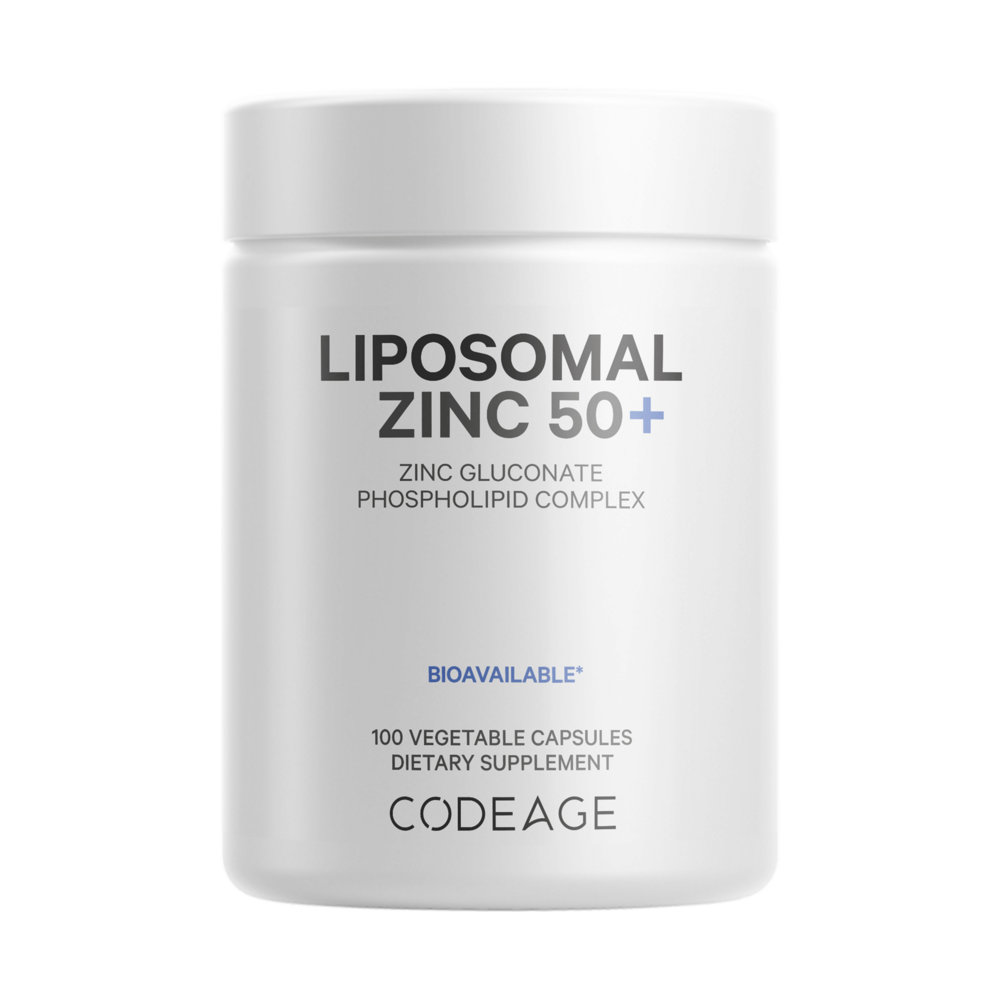 Liposomal Zinc 50+, 100 Capsules