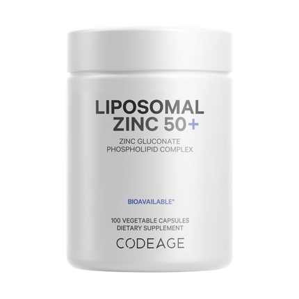 Liposomal Zinc 50+, 100 Capsules