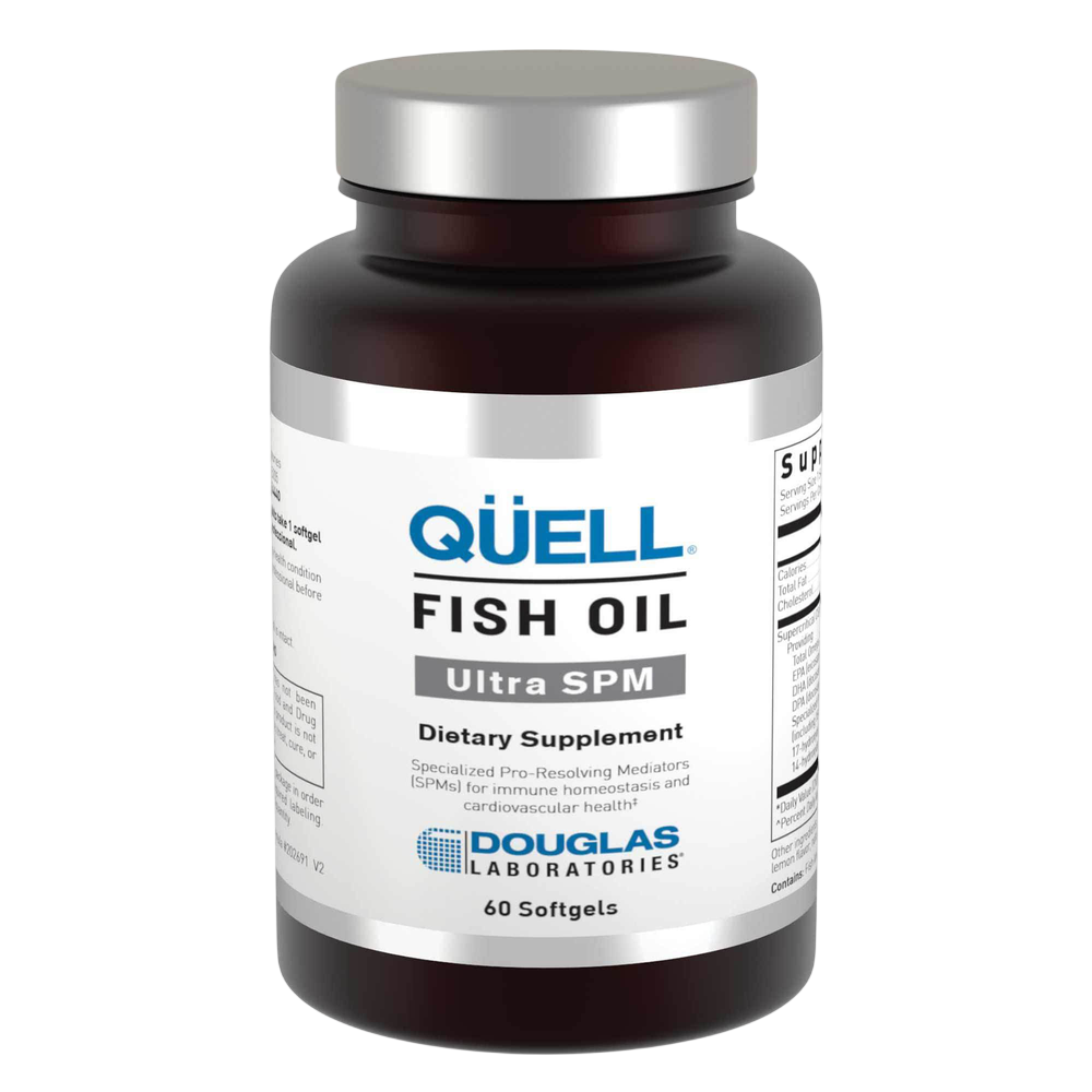 QÜELL® Fish Oil Ultra SPM, 60 Softgels