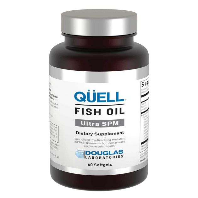 QÜELL® Fish Oil Ultra SPM, 60 Softgels