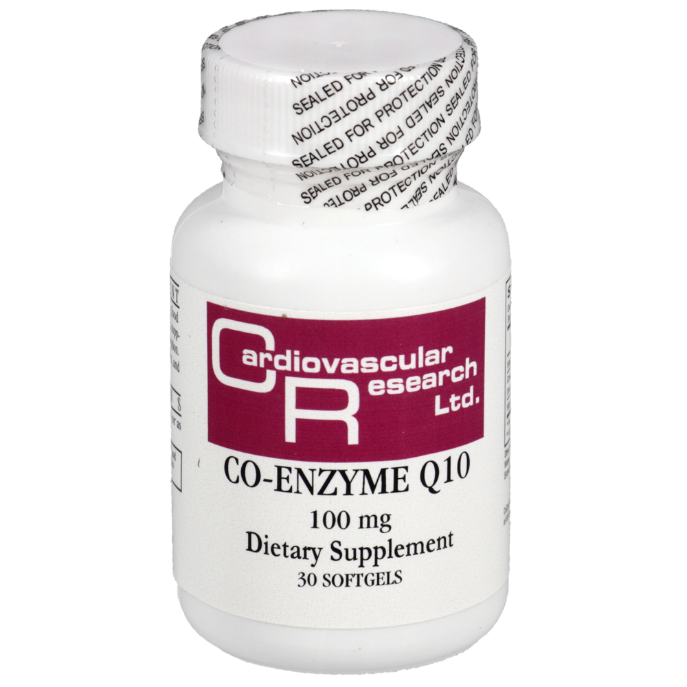 CoQ10 100mg, 30 Softgels