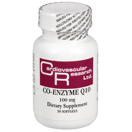 CoQ10 100mg, 30 Softgels