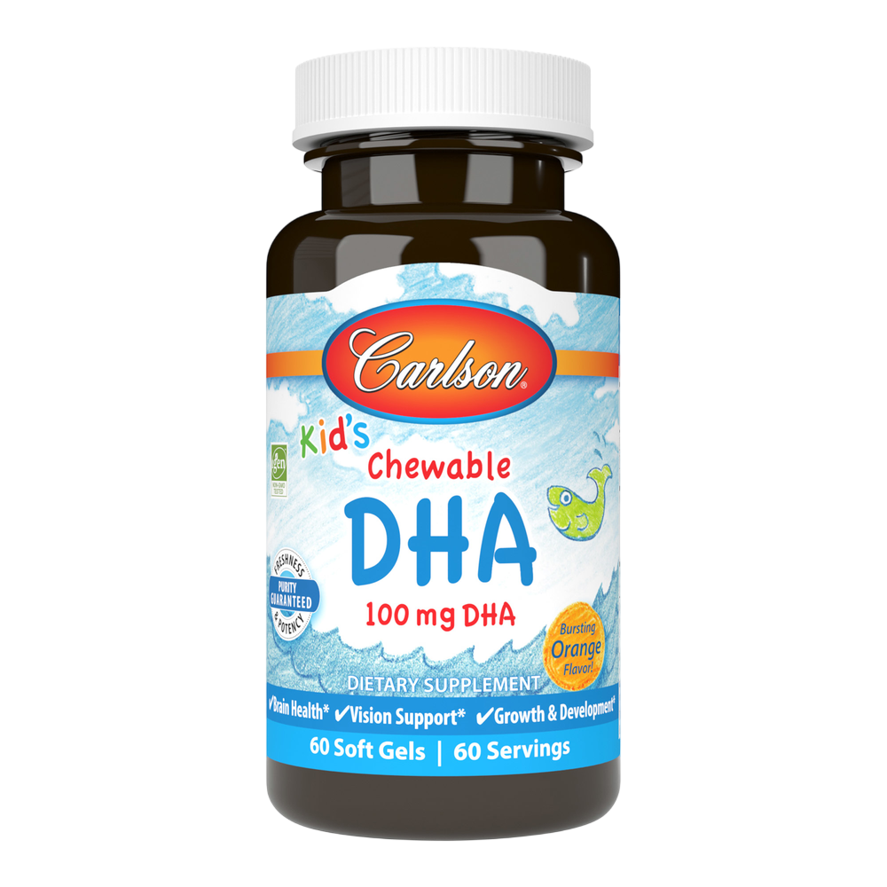 Kids Chewable DHA Orange, 60 Softgels