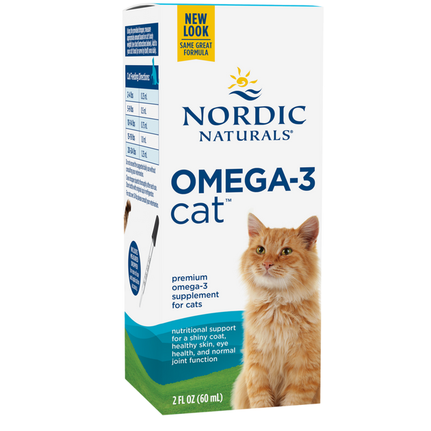 Nordic Naturals Omega-3 Cat - front of bottle