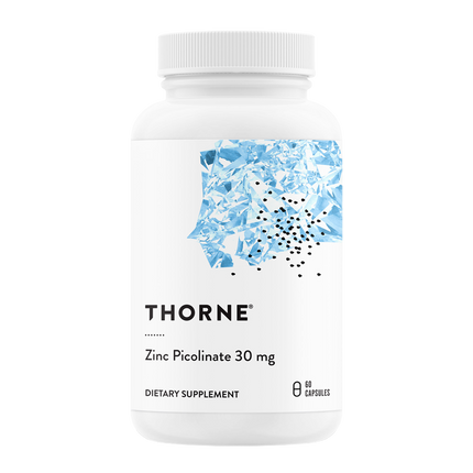 Zinc Picolinate 30mg - NSF Certified for Sport, 60 Capsules , Brand_Thorne Research Form_Capsules Size_60 Capsules