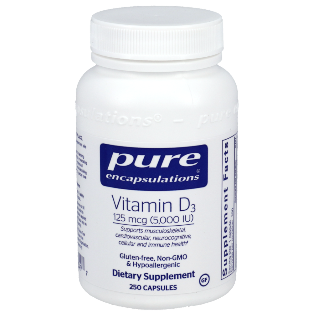Vitamin D3 125 mcg (5,000 IU) , Pure