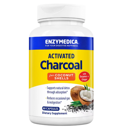 Activated Charcoal, 60 Capsules