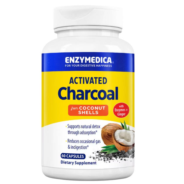 Activated Charcoal, 60 Capsules