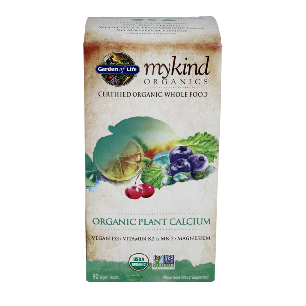 Mykind Organics Plant Calcium, 90 Tablets