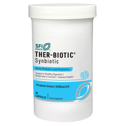 Ther-Biotic® Synbiotic Shelf Stable Probiotic, 60 Capsules