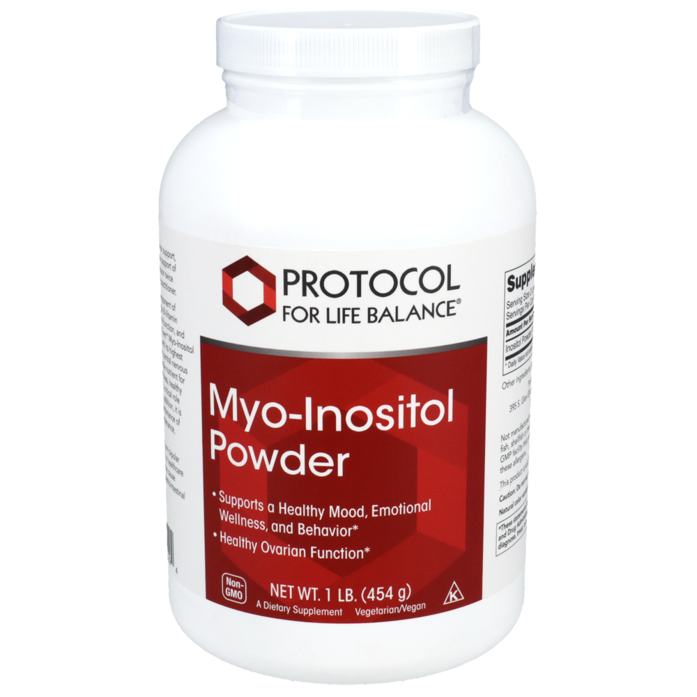 Myo-Inositol Powder, 454 Grams , Brand_Protocol for Life Balance Form_Powder powder Requires Consultation Size_454 Grams