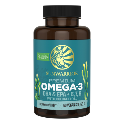 Premium Omega-3, 60 Capsules , Brand_Sunwarrior Form_Capsules Size_60 Capsules