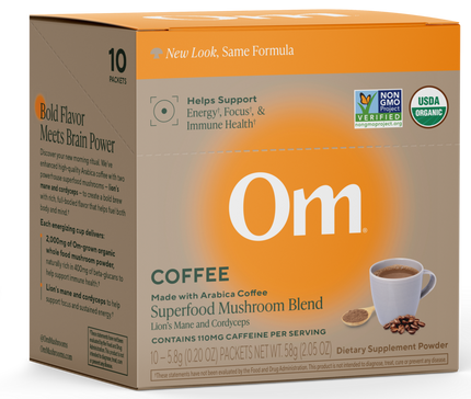 Mushroom Coffee 10 pack, 10 Packets , Form_Packets