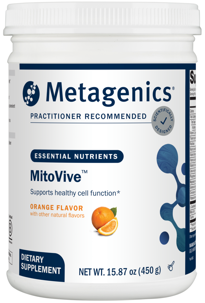 MitoVive™, Orange Flavor, 15.87 Oz (450 g) Powder , Emersons Emersons-Alt Form_Powder powder