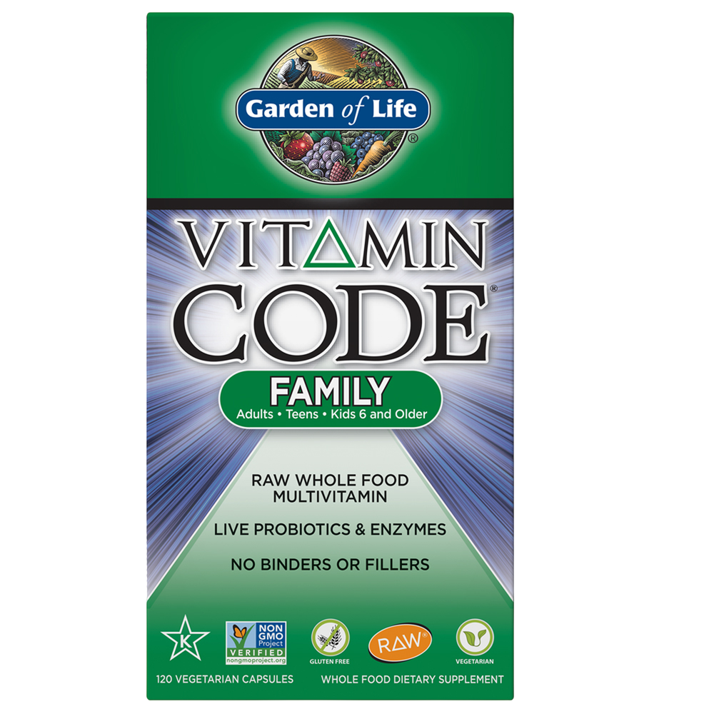Vitamin Code Family Multi, 120 Capsules