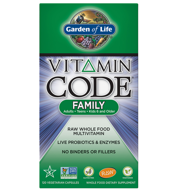 Vitamin Code Family Multi, 120 Capsules