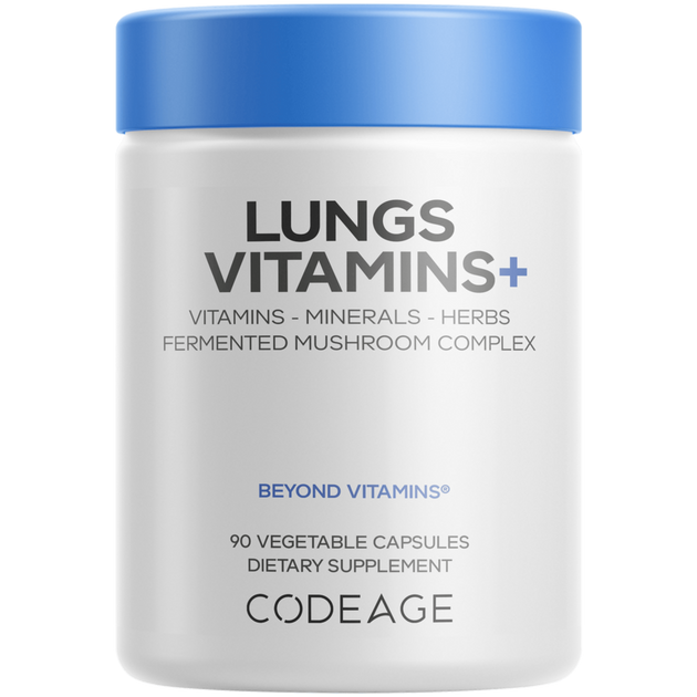 Lungs Vitamins, 90 Capsules