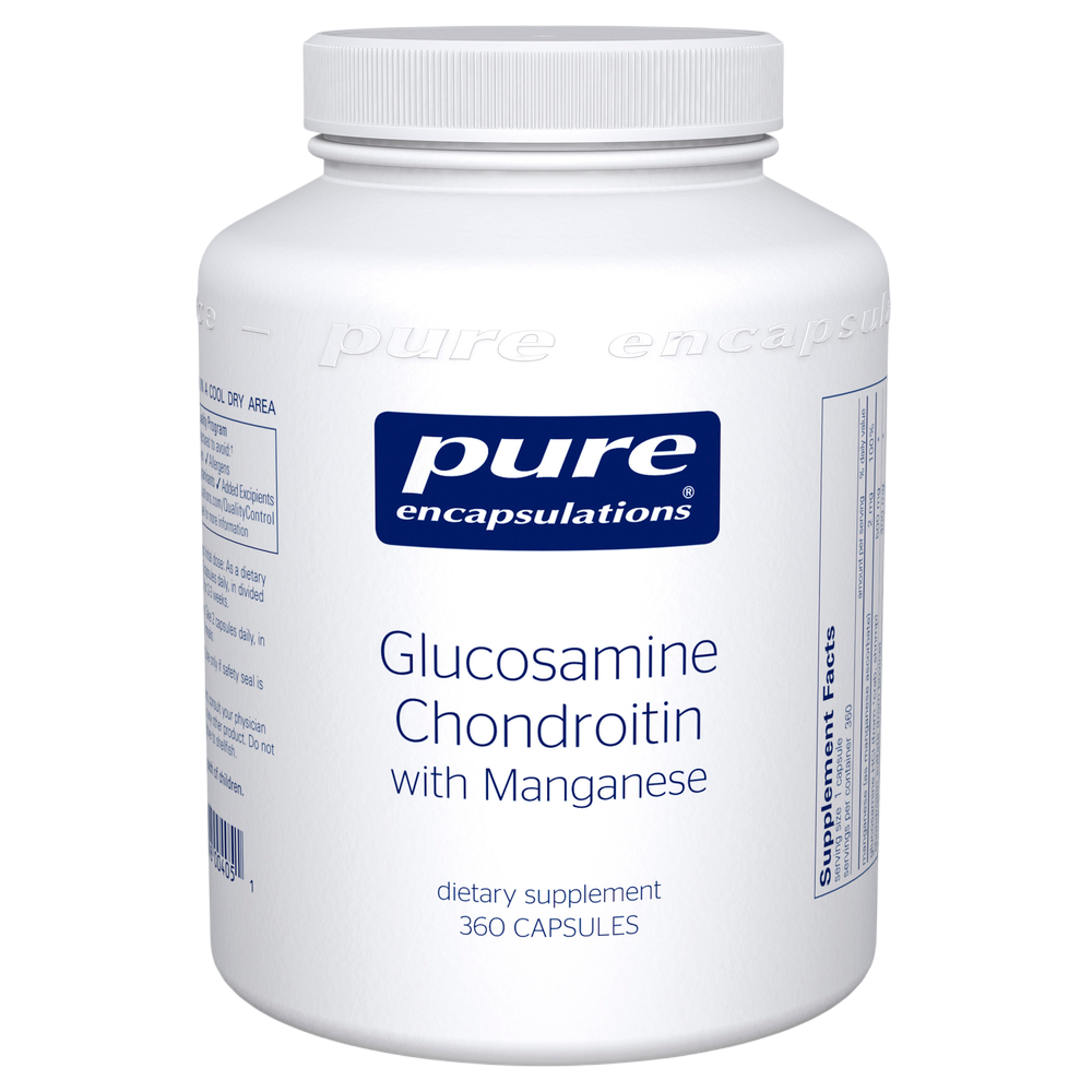 Glucosamine Chondroitin with Manganese, 360 Capsules , Brand_Pure Encapsulations caps Emersons