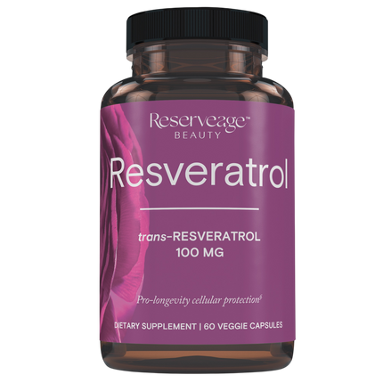 Resveratrol 100mg, 60 Capsules , Brand_Reserveage Form_Capsules Requires Consultation Size_60 Capsules