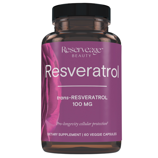 Resveratrol 100mg, 60 Capsules , Brand_Reserveage Form_Capsules Requires Consultation Size_60 Capsules