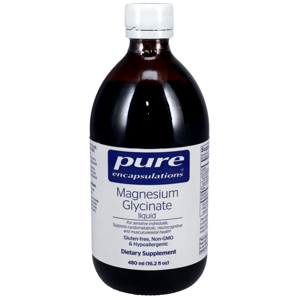 Magnesium Glycinate Liquid - 16.2 fl. oz (480 ml) , Pure Encapsulations