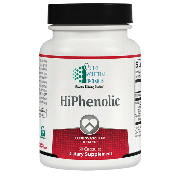 HiPhenolic, 60 capsules , Brand_Ortho Molecular caps Form_Capsules Requires Consultation Size_60 Caps