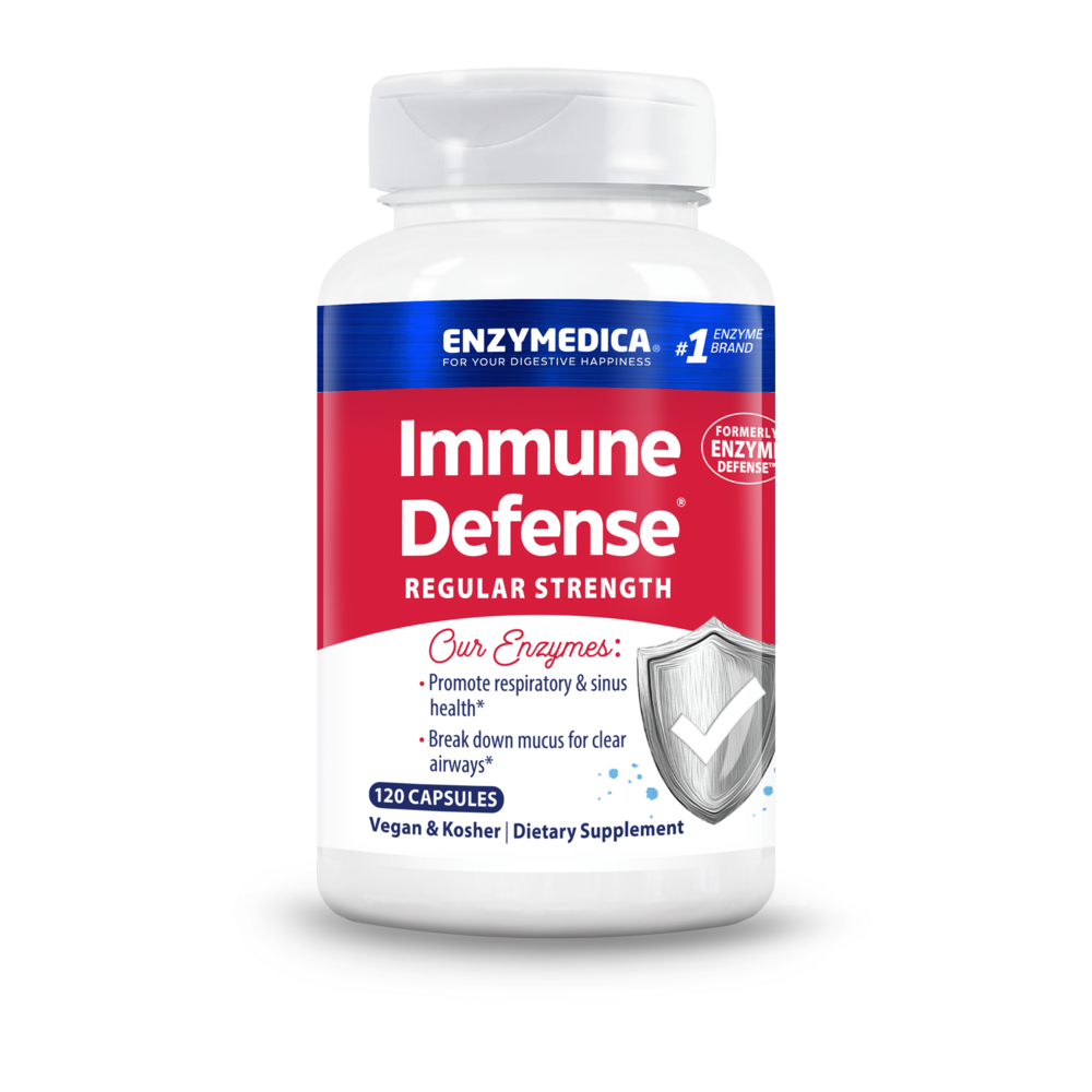 Immune Defense® Regular Strength (formerly Enzyme Defense), 120 Capsules