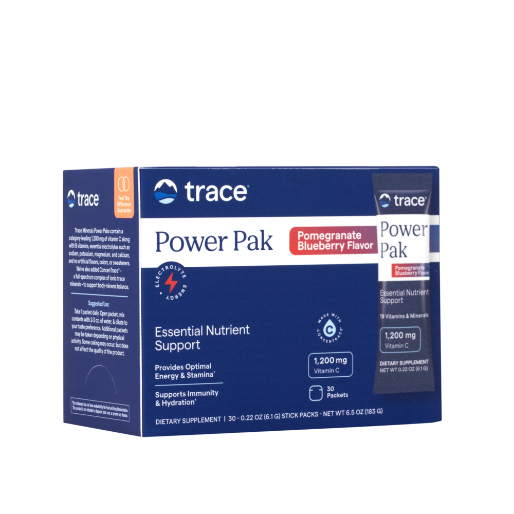 Electrolyte Stamina Power Pak - Non-GMO Pom-Blueberry, 30 Packets