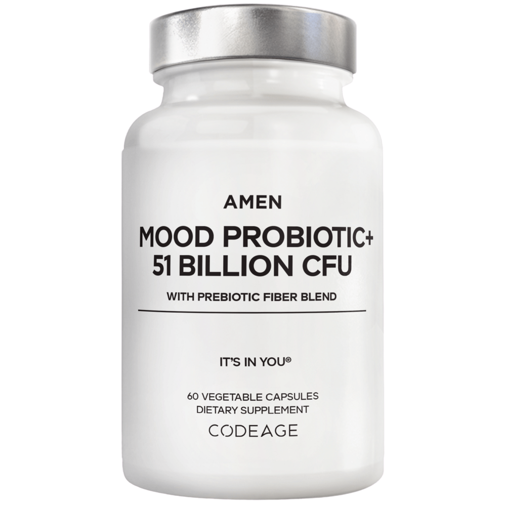 Amen Mood Probiotic + 51 Billion CFU, 60 capsules — front