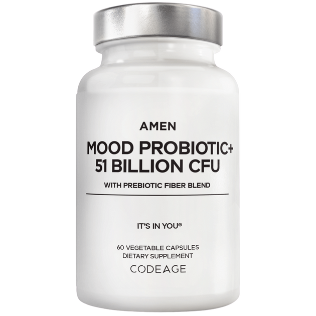 Amen Mood Probiotic + 51 Billion CFU, 60 capsules — front