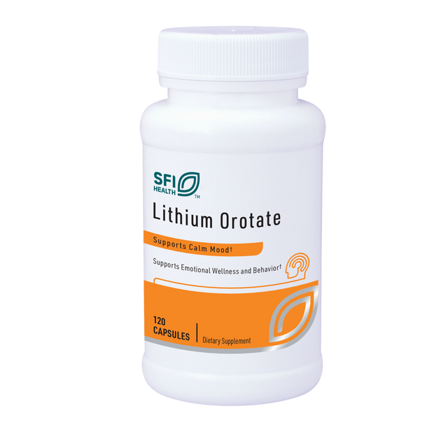Lithium Orotate, 120 Capsules
