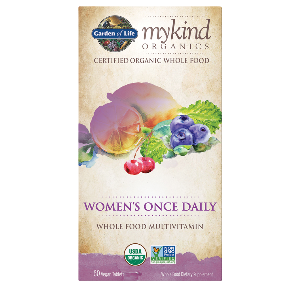 mykind Organics Women’s Once Daily Multi, 60 Vegan Tablets