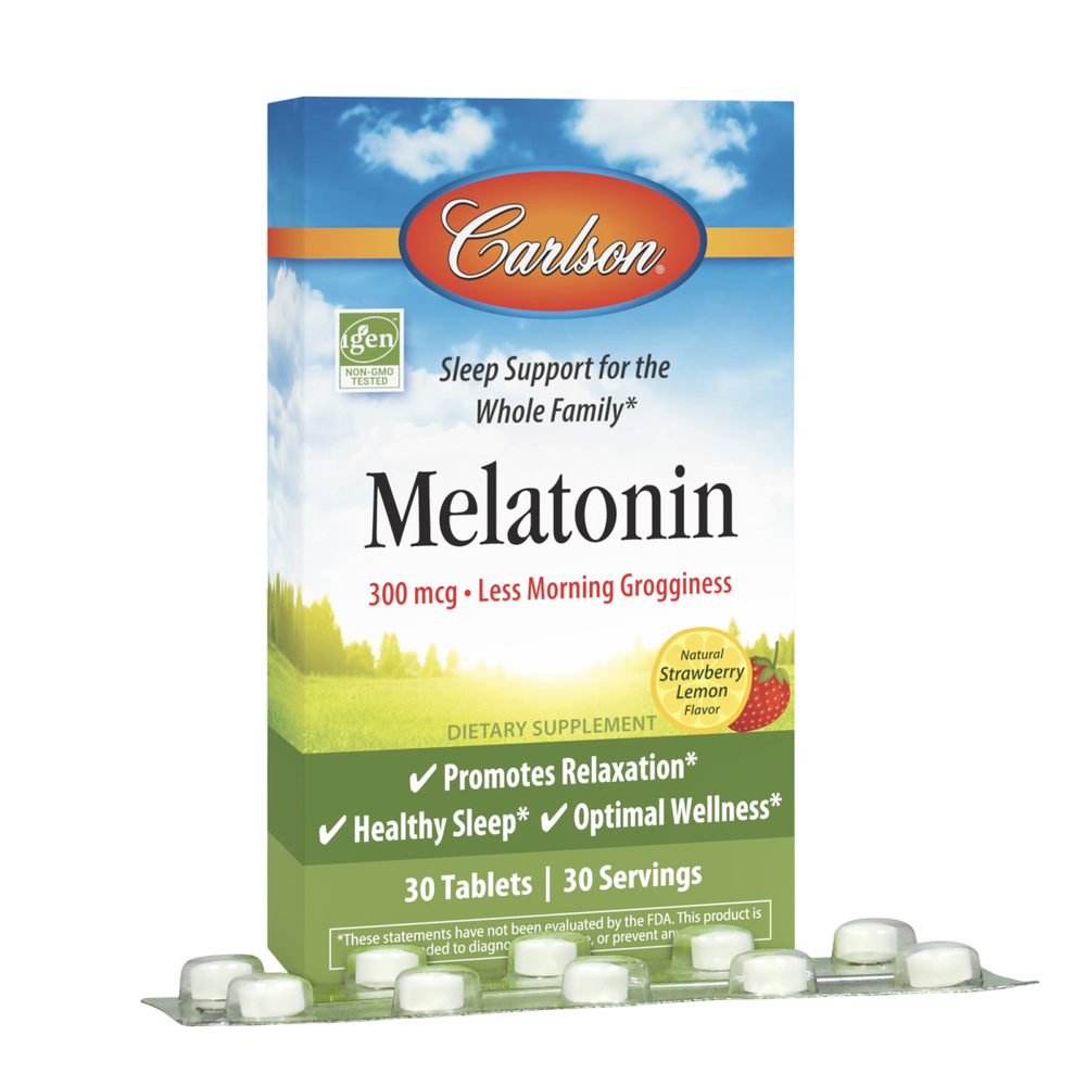Melatonin - 300 mcg, 30 Tablets