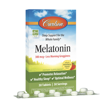 Melatonin - 300 mcg, 30 Tablets